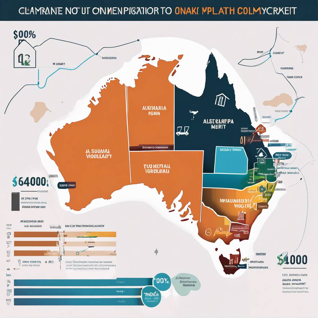 Map of Australia highlighting economic regions and NDIS housing market opportunities.
