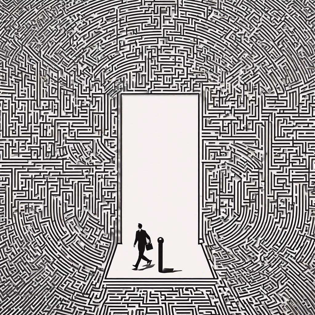 Navigating maze complexities with clarity and decision-making.